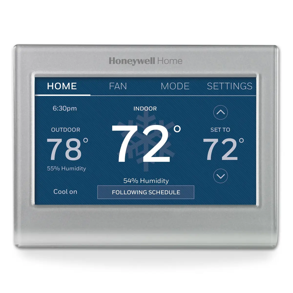 programable_thermostat Image showing Honeywell programmable thermastat